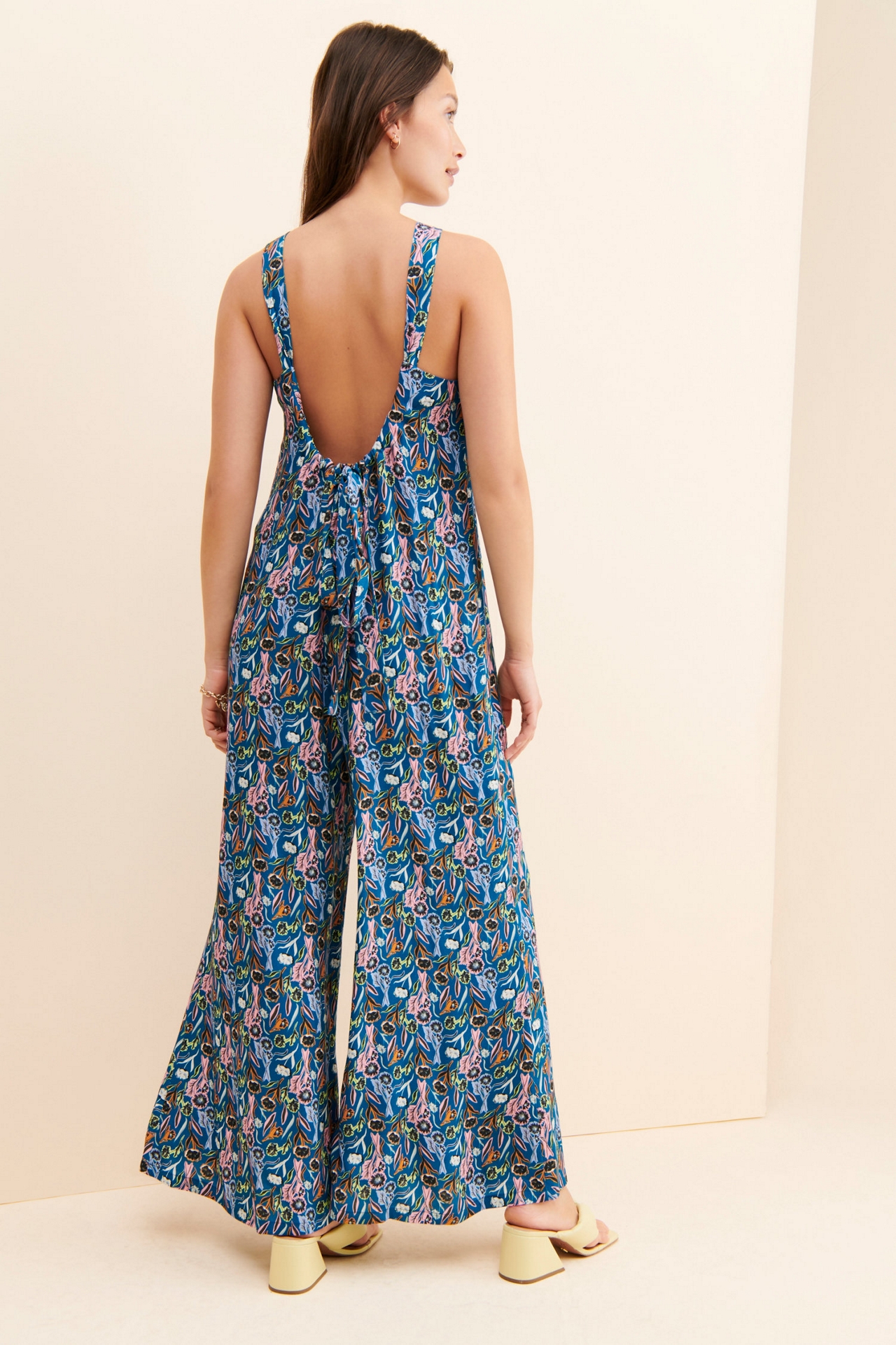 Corey Lynn Calter Sienna Tie Back Jumpsuit