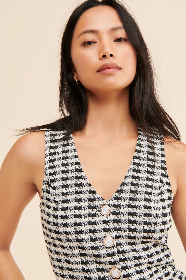 Porridge Aila Tweed Vest #2