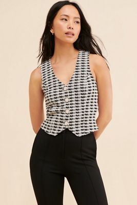 Porridge Aila Tweed Vest