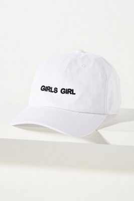 Girls Girl Embroidered Baseball Cap