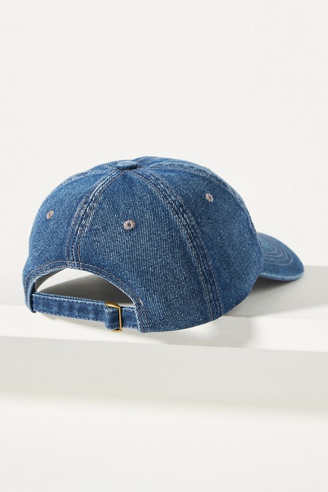 Intentionally Blank Self Love Embroidered Denim Baseball Cap #1