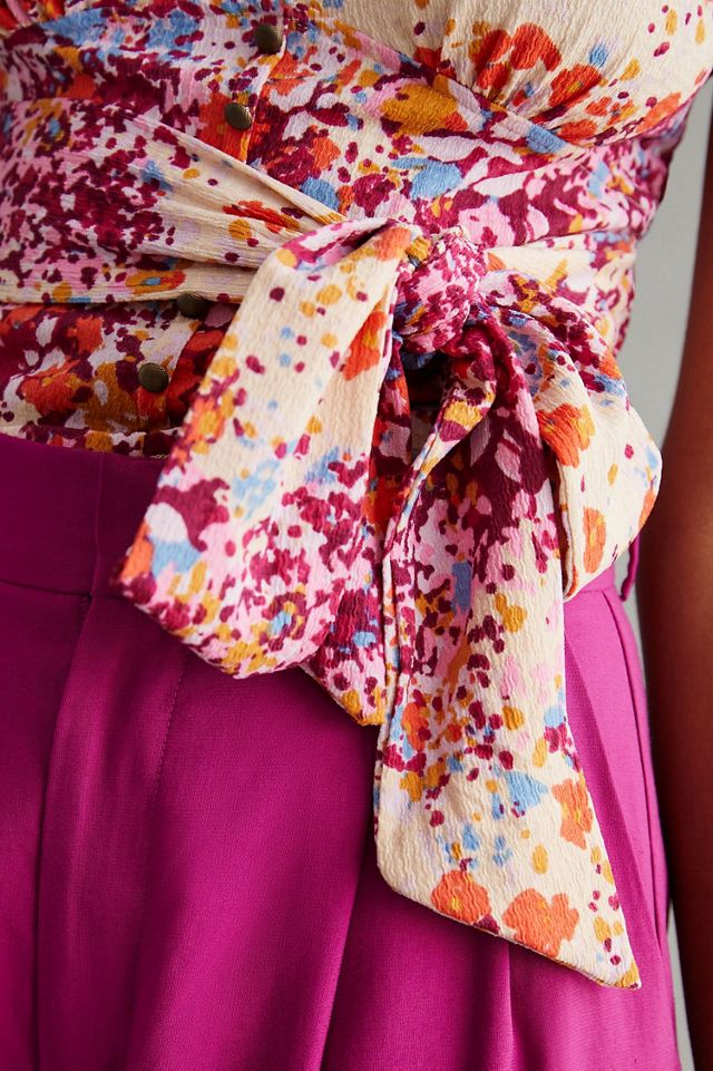 V-Neck Flutter Top #2