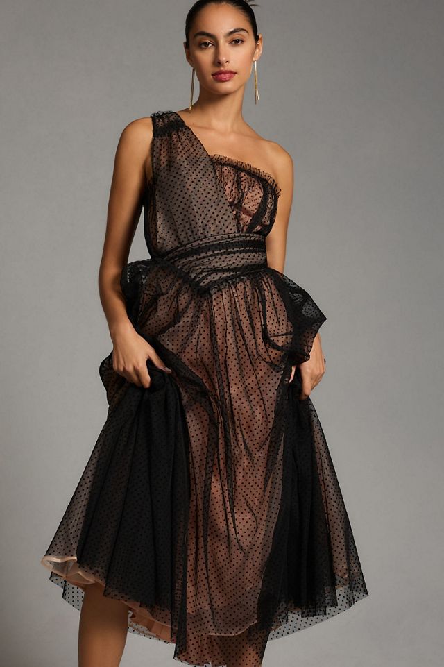 Tulle Dot Maxi Dress #2