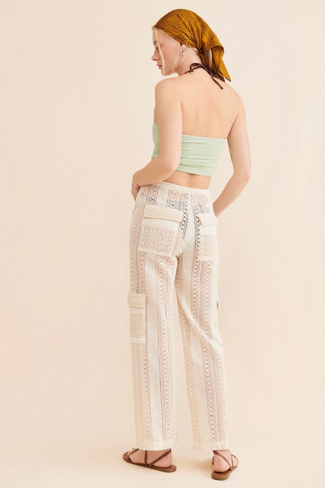 4SI3NNA Adoni Crochet Pants #1