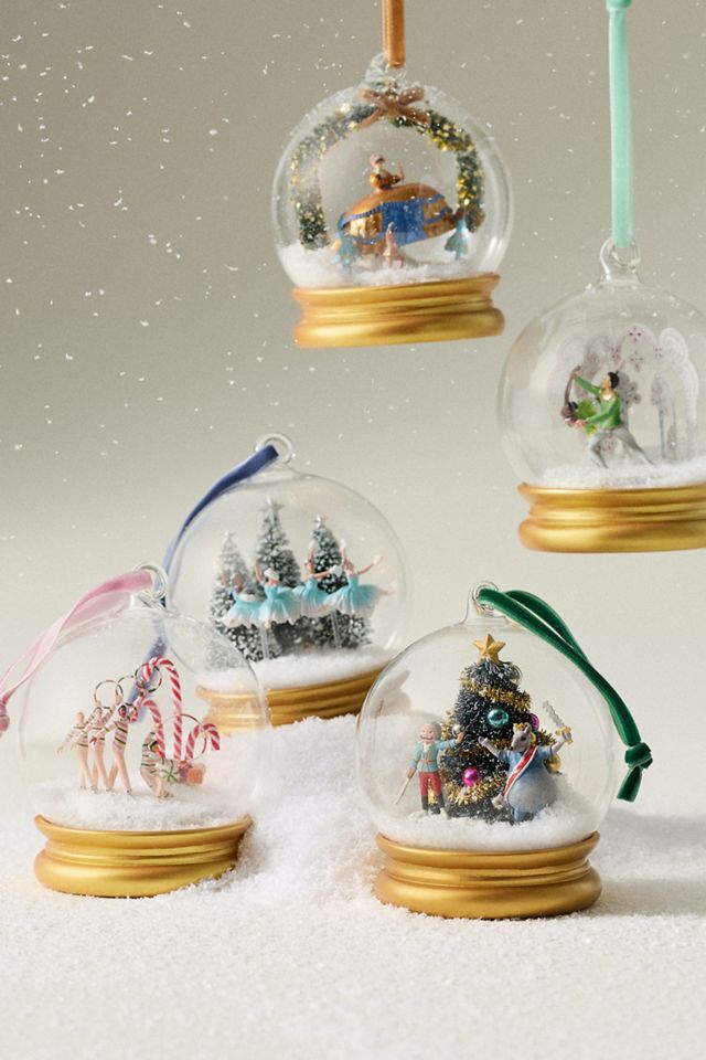 New York City Ballet Glass Snowglobe Ornament #1