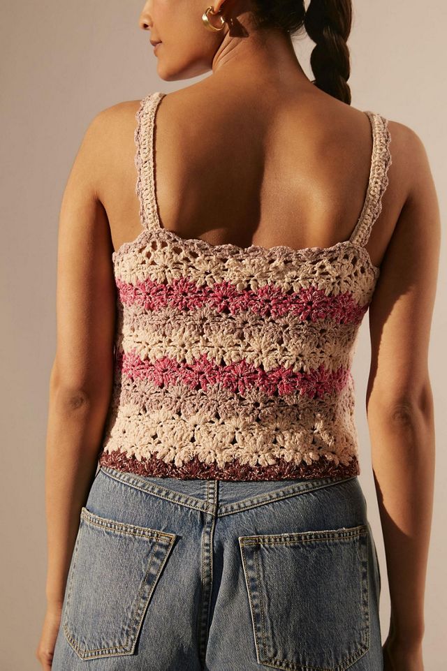 La Cascada Crochet Tank #1