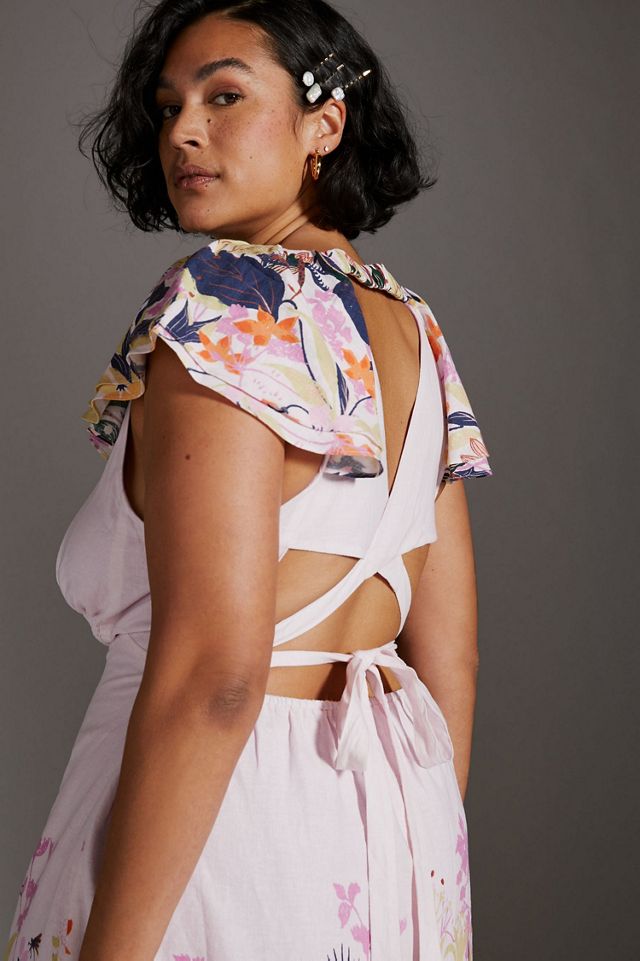 Ruffled Maxi Dress #3