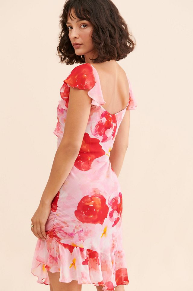 Summer Away Rose Print Dress #1