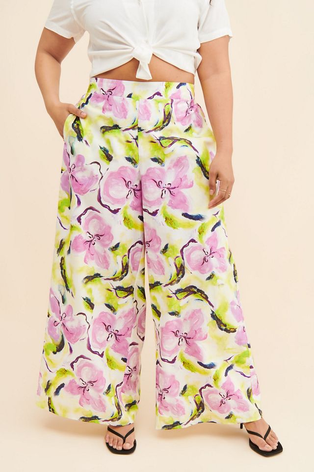 Eloquii Wide Leg Printed Pants #2