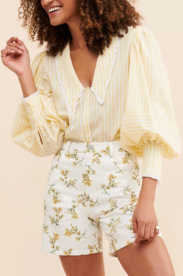 English Factory Floral Printed Shorts #1