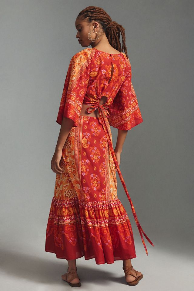 FARM Rio Combuco Cutout Maxi Dress #1