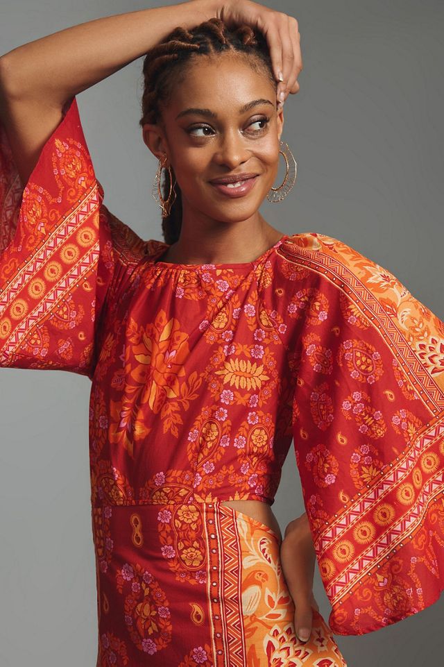 FARM Rio Combuco Cutout Maxi Dress #3