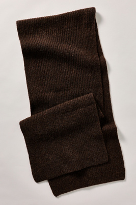 Mk Baum Scarf In Brown