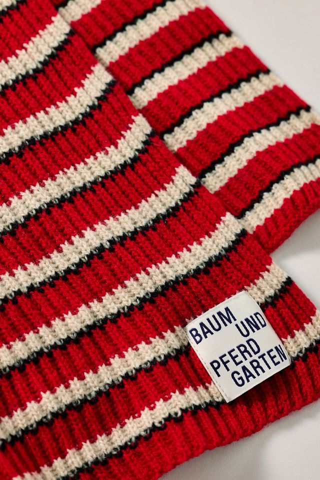 Baum und Pferdgarten Striped Scarf #1