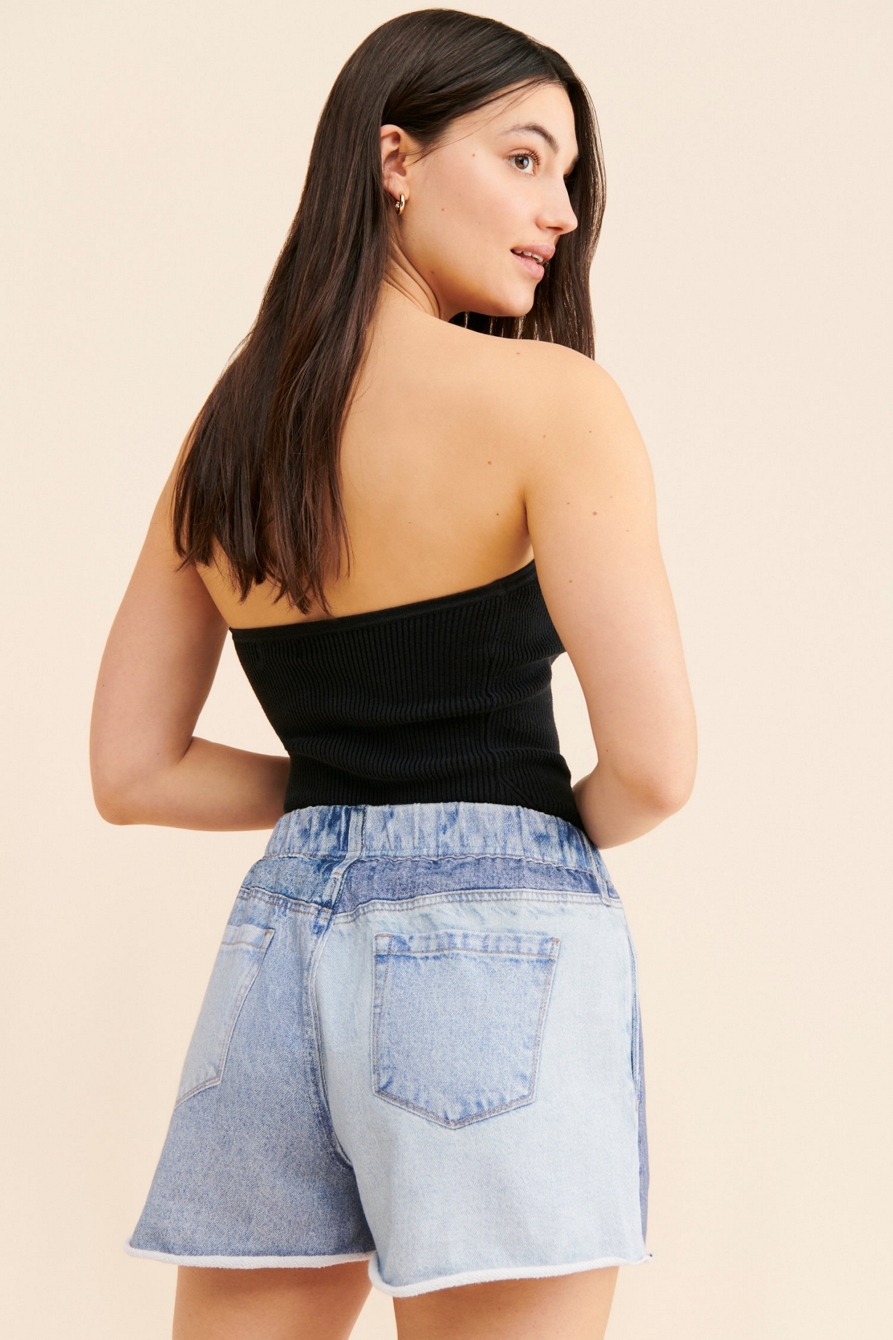 [BLANKNYC] Drop The Mic Knit Shorts