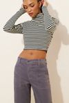 AG Jeans Saige Corduroy Wide Leg Crop Jeans