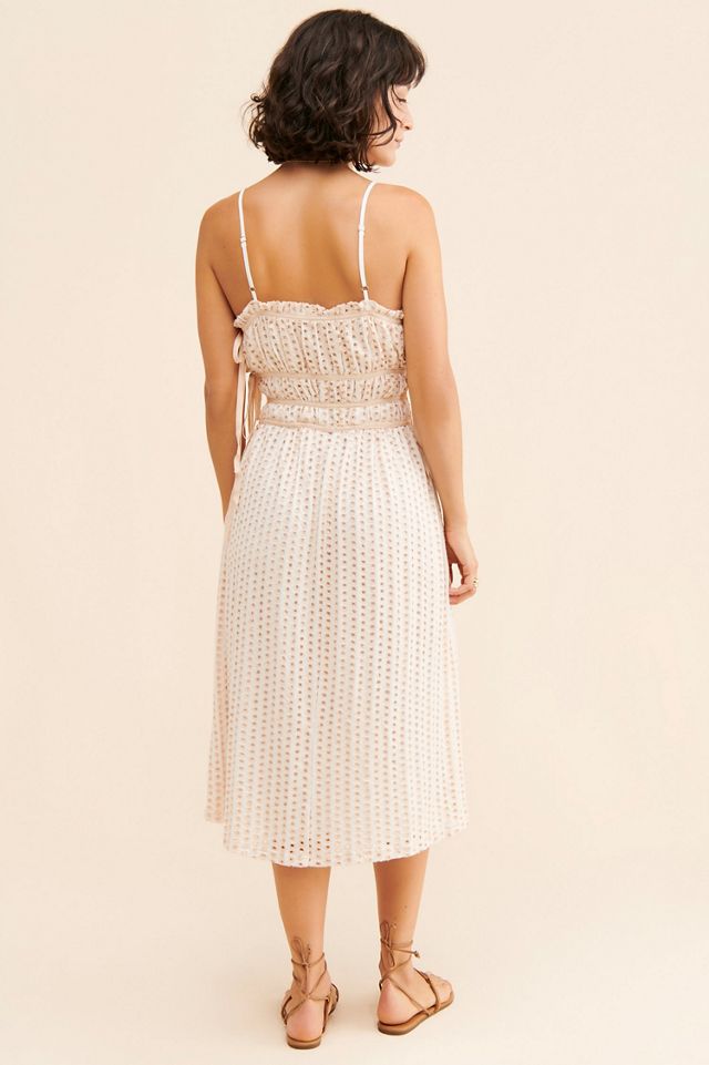 BTFL-Life Abigail Eyelet Midi Dress #2