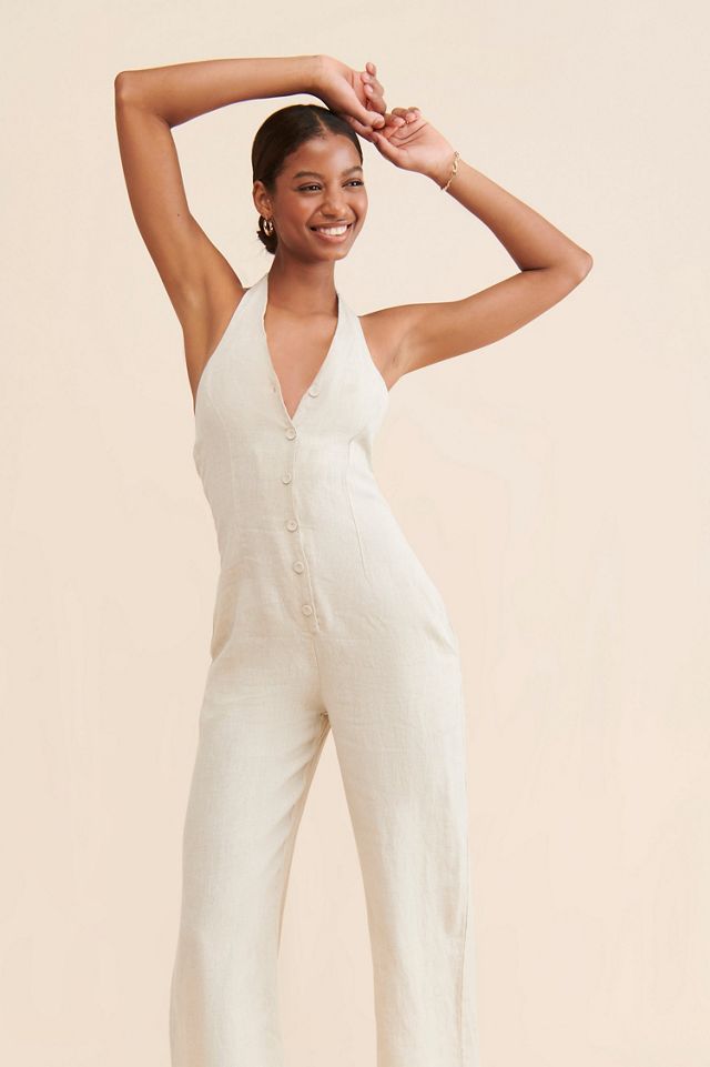 Little Lies Lola Linen Jumpsuit #3