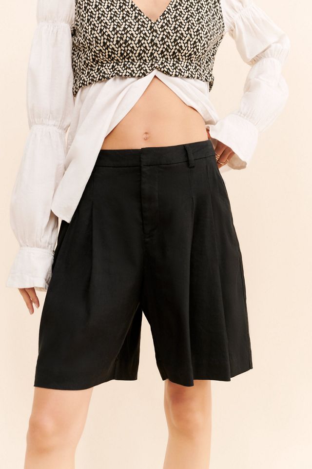 Avery Linen Shorts #2