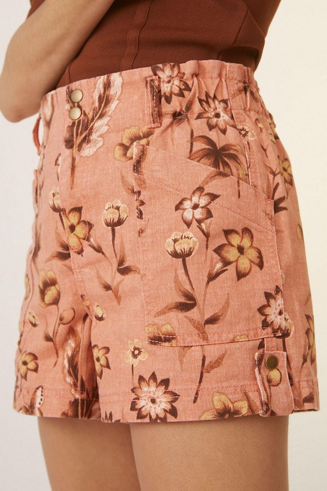 Floral Utility Shorts #3
