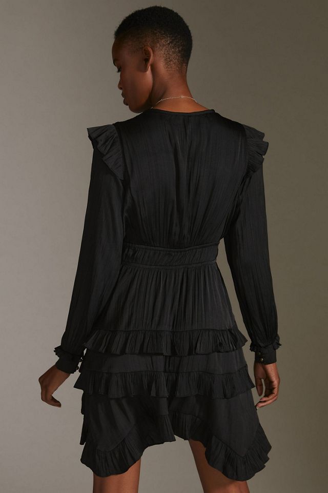 Tiered Ruffled Mini Dress #1