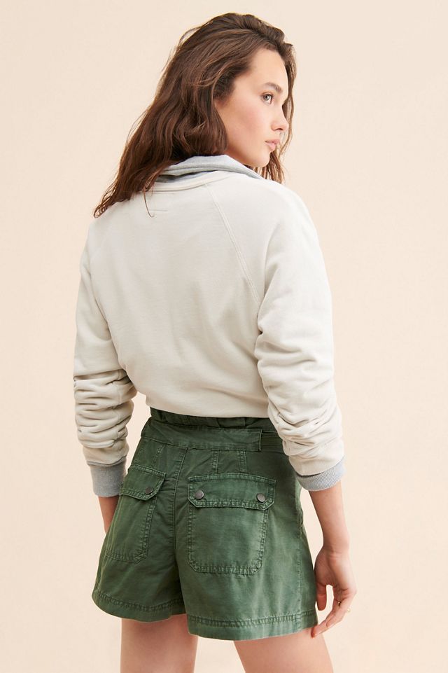 High-Rise Parachute Shorts #1