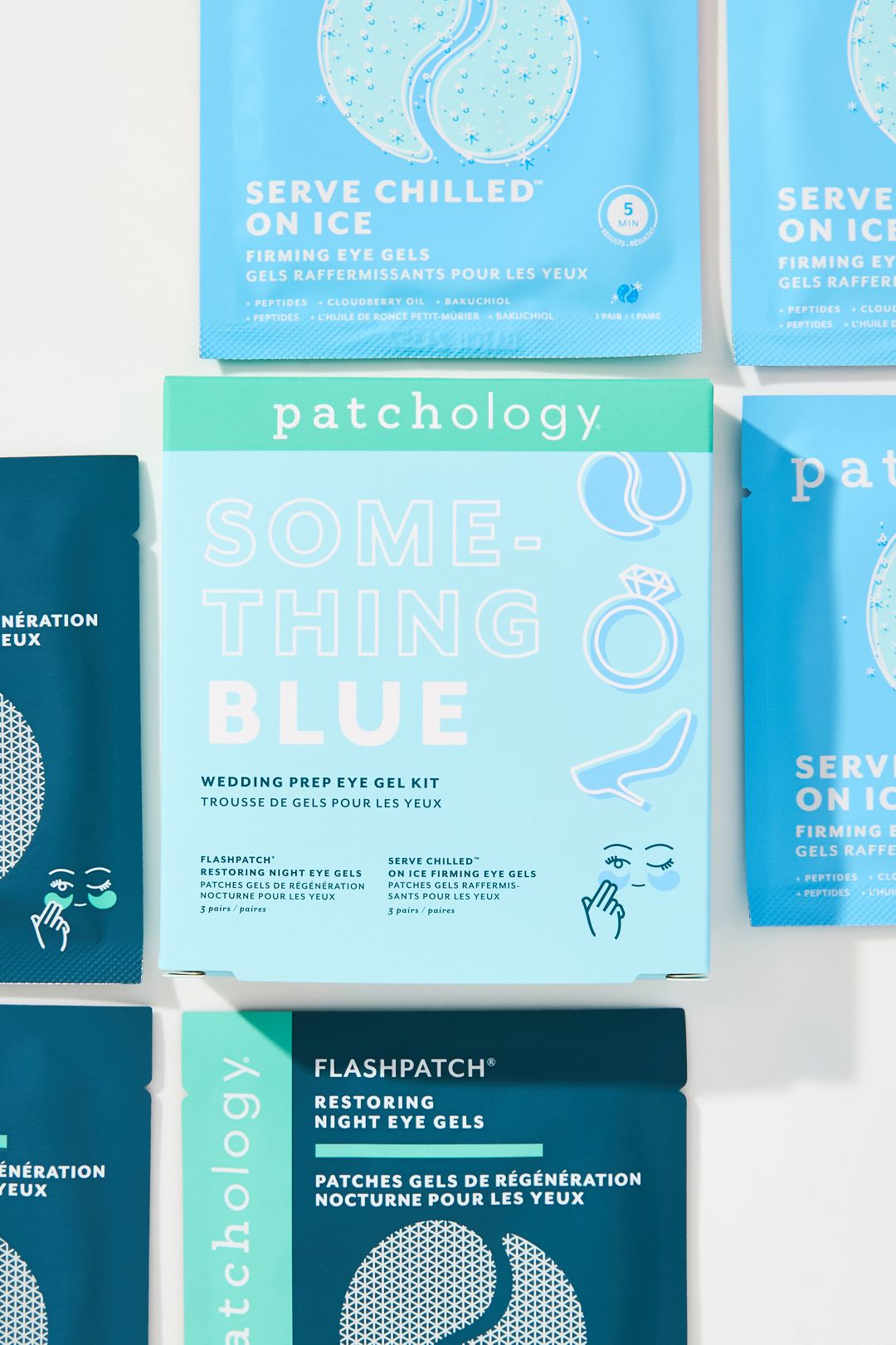 Patchology Something Blue Eye Gel Set - Light Blue, One Size