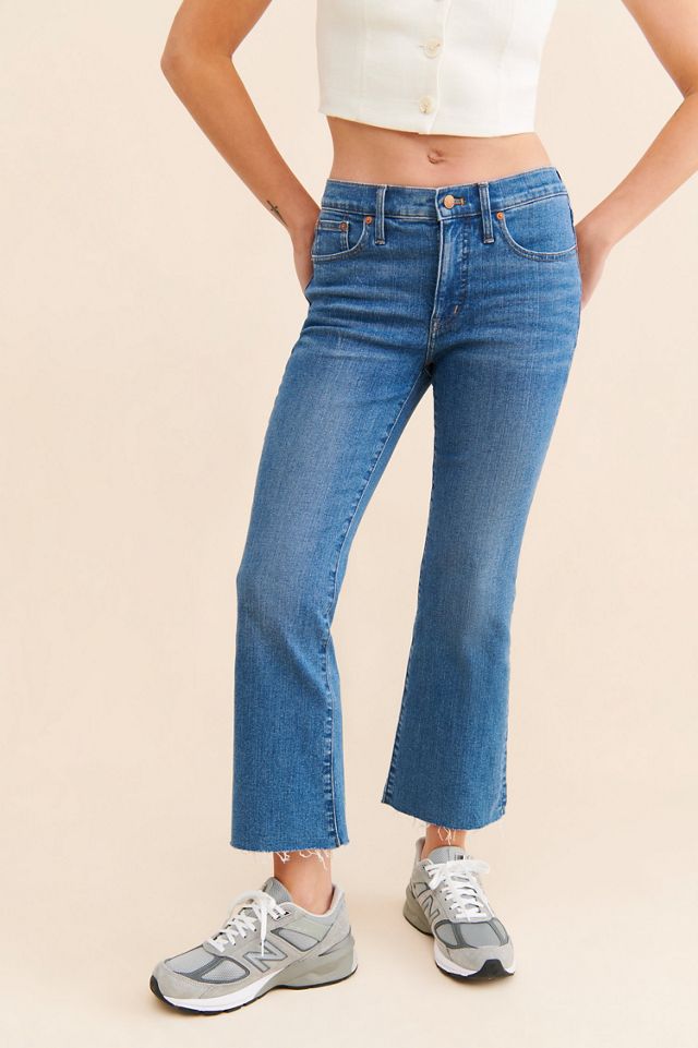 Madewell Kick Out Crop Jeans in Cherryville Wash: Raw-Hem Edition #2