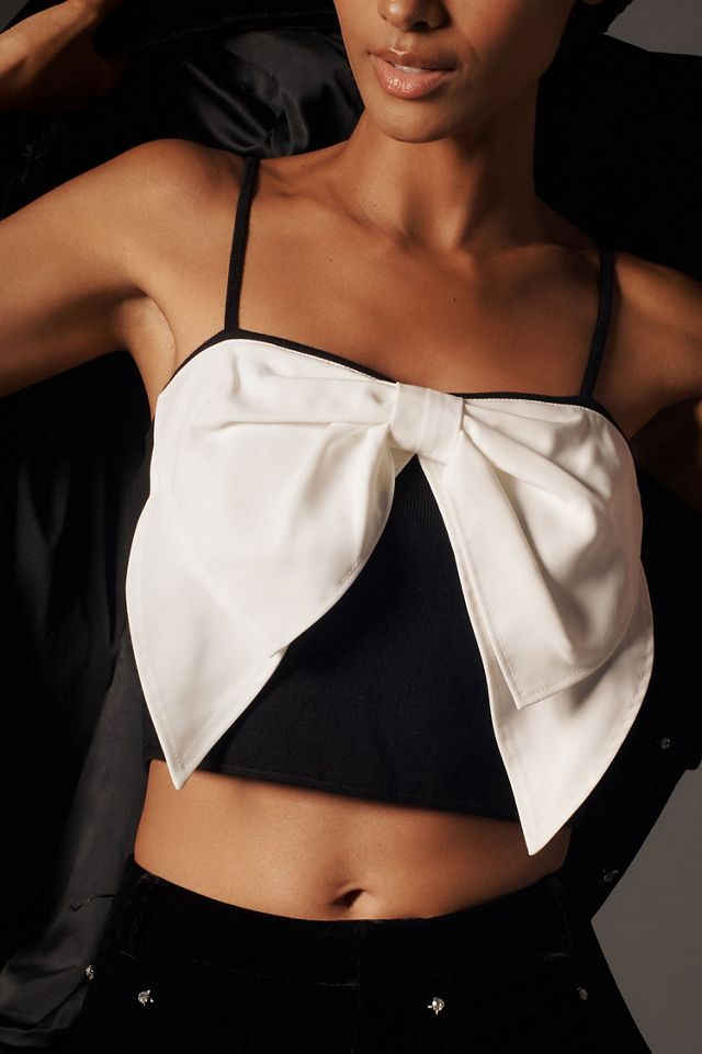 Maeve Bow-Front Sweater Tank #2