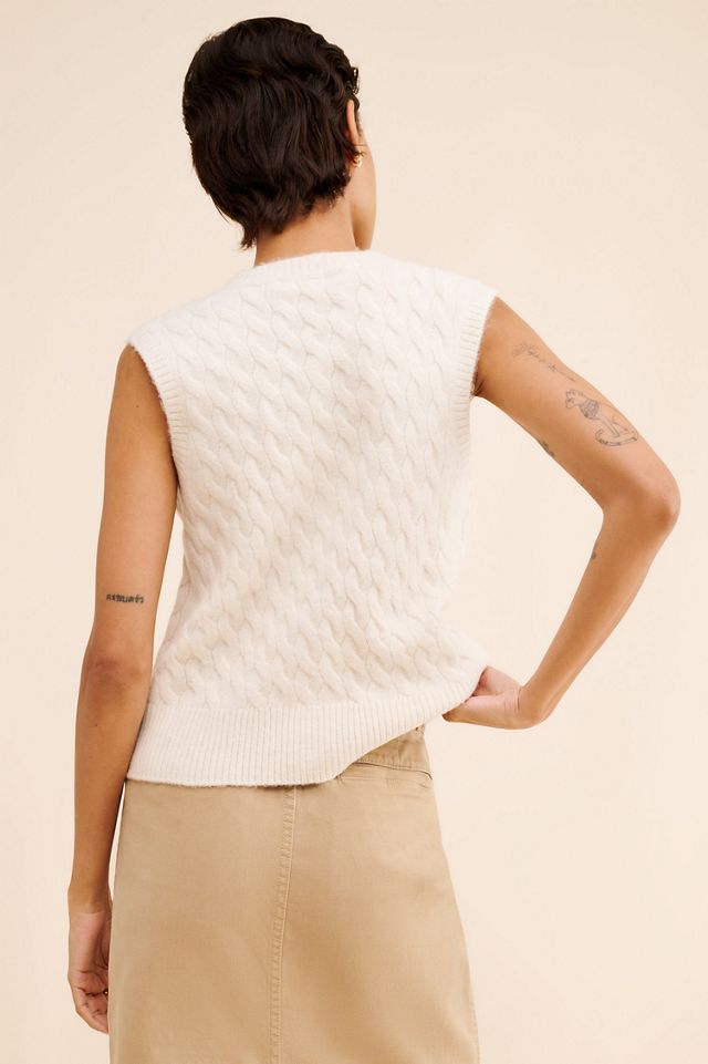Bishop + Young Estella Cable Knit Vest #1