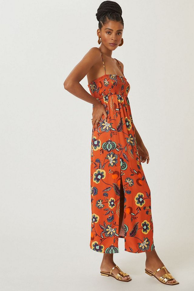 Maeve Floral Cross-Back Maxi Dress #3