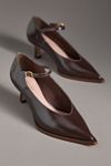 By Anthropologie Western Kitten-Heel Pumps