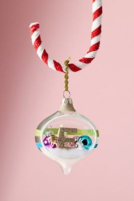 Party Animal Monogram Ornament