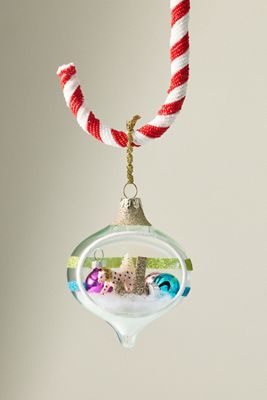 Party Animal Monogram Ornament