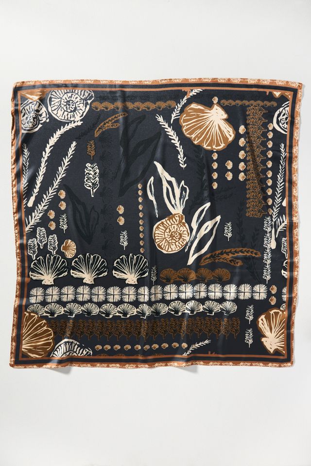 Palm Printed Hair Scarves, Set of 2 #2