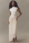 ET OCHS Francis Asymmetric Knit Combo Midi Dress | Anthropologie