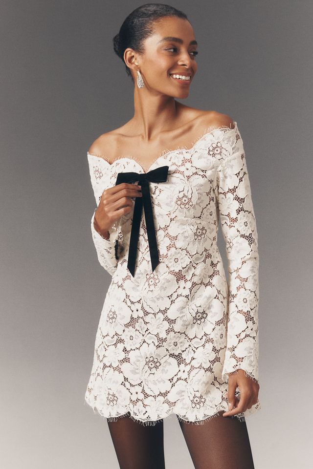 fitted lace wedding dress RETROFETE VERONICA DRESS