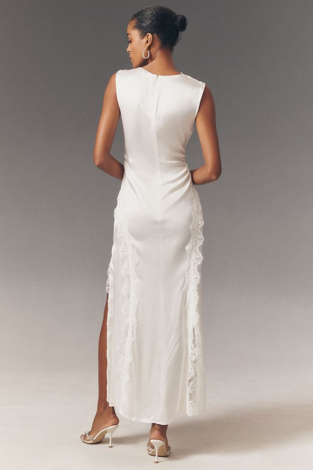 edwardian style lace wedding dress Edwardian cotton lace lawn dress – Devore Vintage