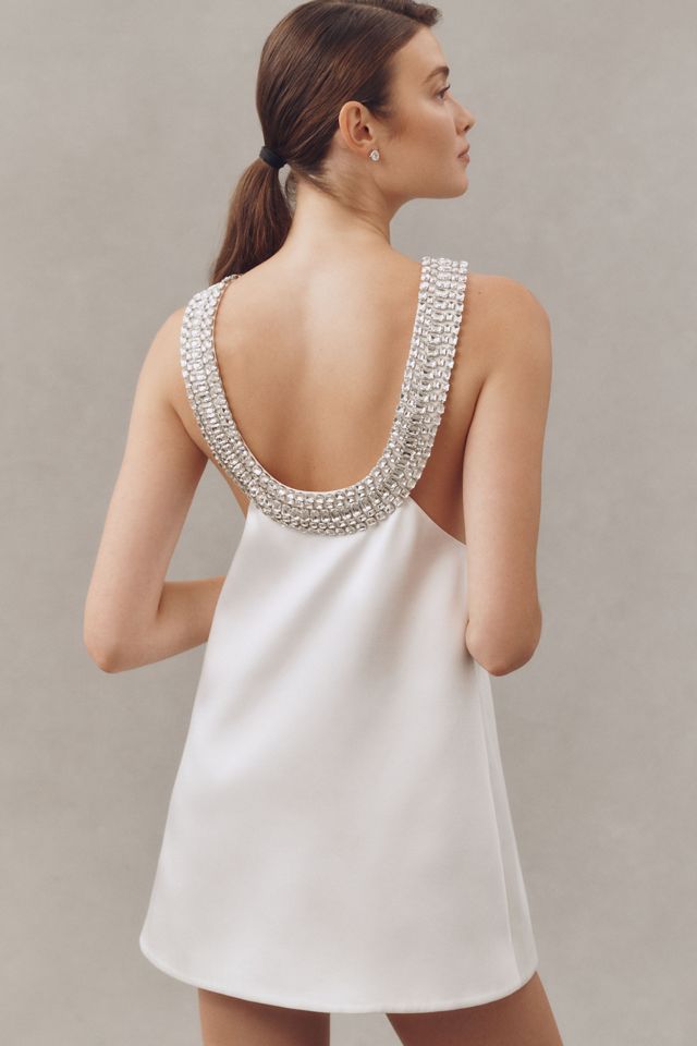 Retrofete Kenai Embellished Shift Mini Dress #1