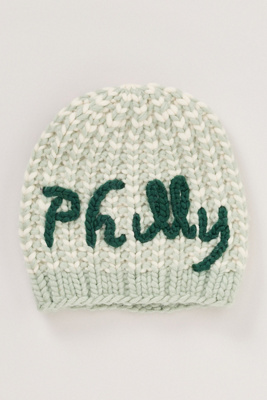Lele Sadoughi Wool City Beanie In Green