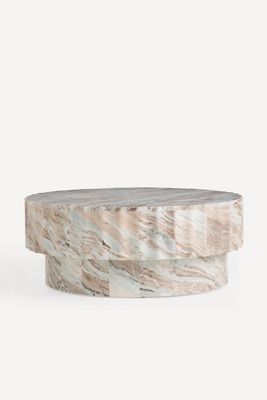 Jolie Marble Round 36" Coffee Table