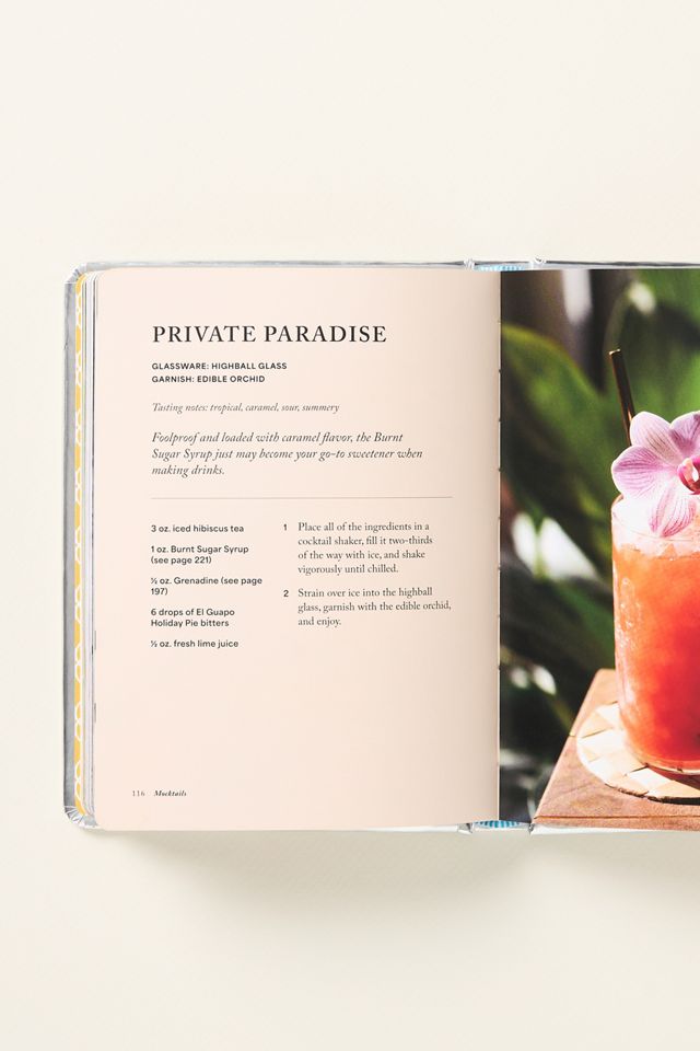 Mocktails: A Collection of No-Proof Cocktails Hardcover Book #1
