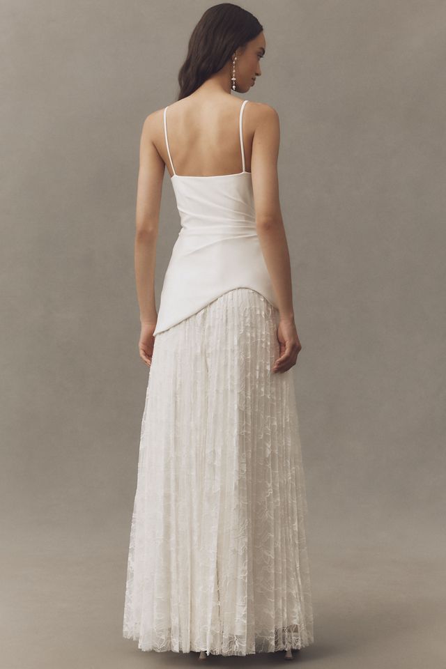 AMUR Leighton Pleated Gown #4