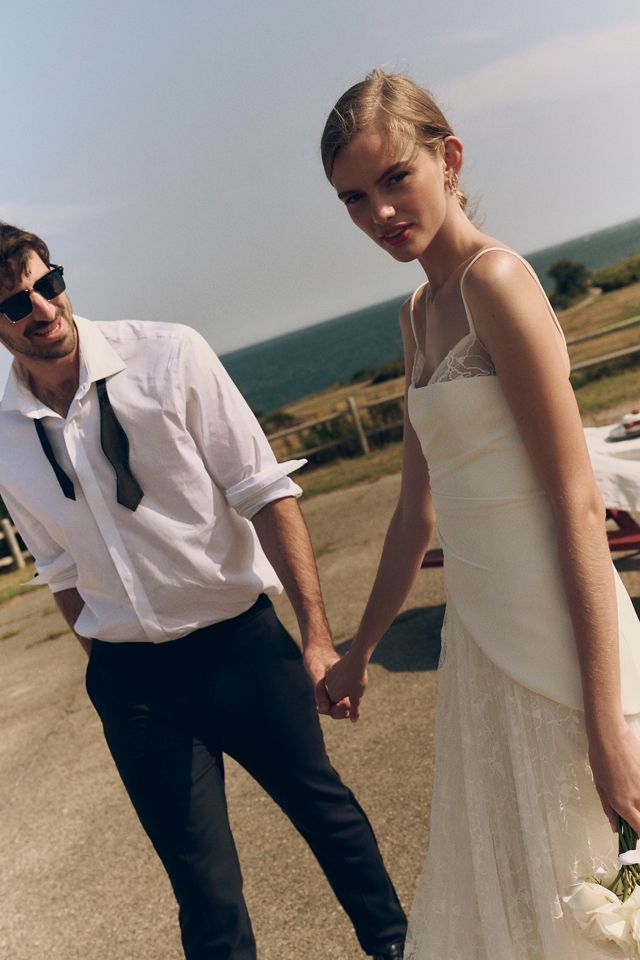 AMUR Leighton Pleated Gown #2