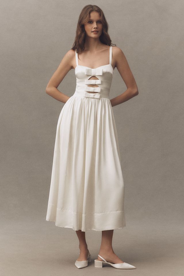 AMUR Lima Cutout Midi Dress #3