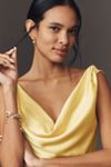 BHLDN Cowl-Neck Open-Back Floral Drop-Waist Midi Dress