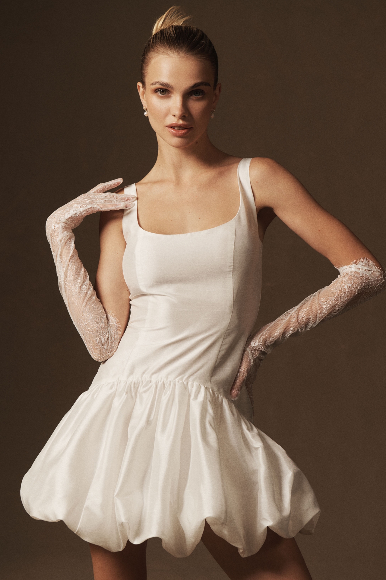 Hutch Drop-Waist Mini Dress