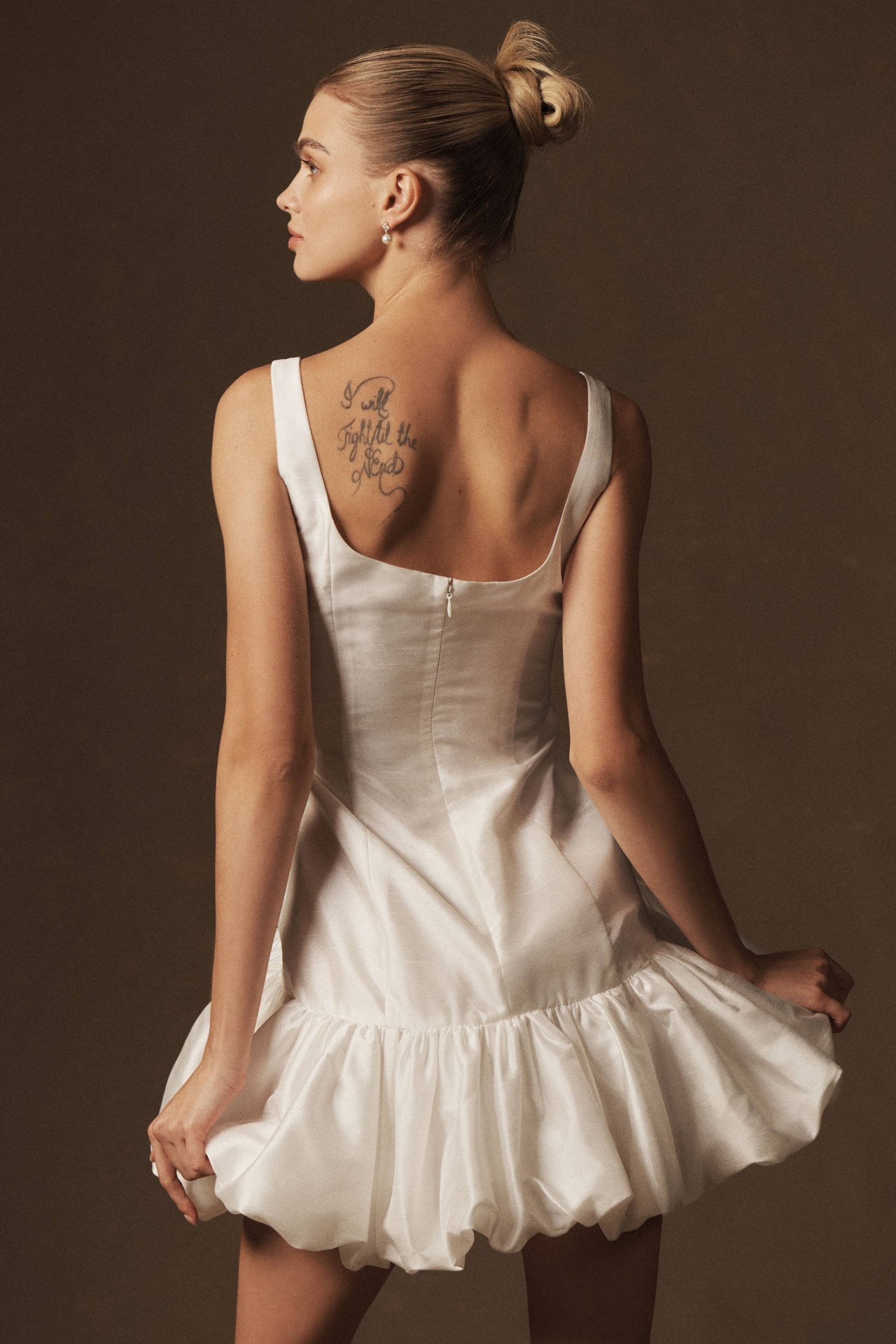 Hutch Drop-Waist Mini Dress