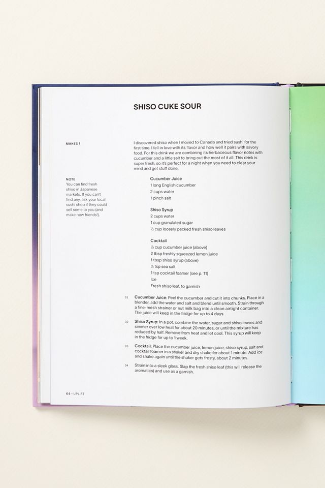 Mood Drinks: Alcohol-Free Cocktails to Create the Perfect Mood Hardcover Book #2