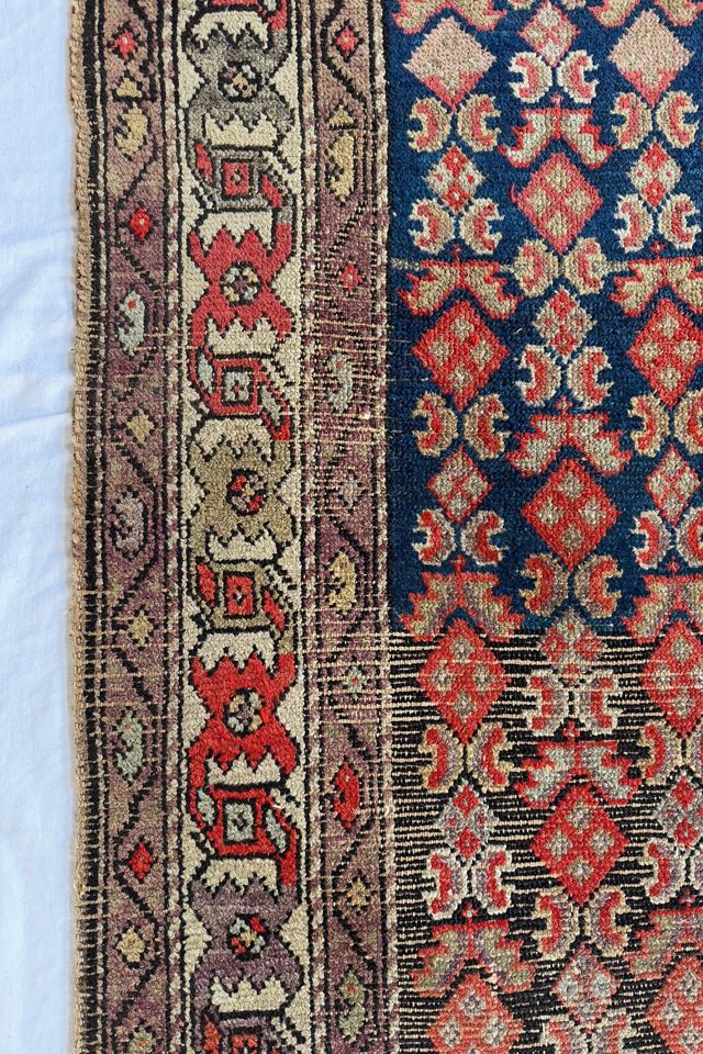 Blue Parakeet Rugs Antique Persian Malayer Rug No. 3002 #2